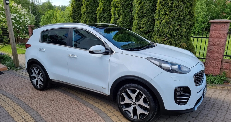 Kia Sportage cena 77900 przebieg: 165600, rok produkcji 2016 z Szczekociny małe 781